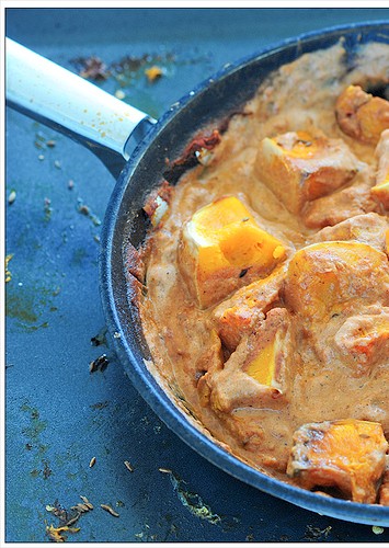 Roast butternut curry