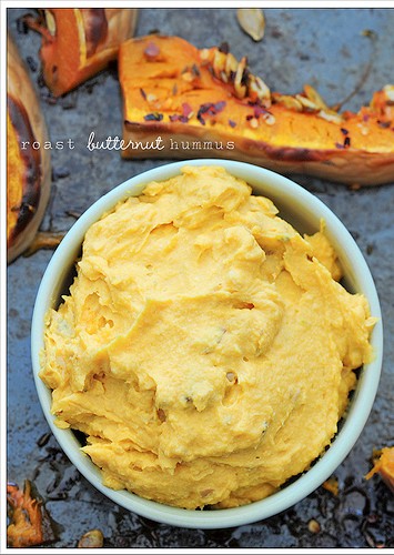 Roast butternut hummus