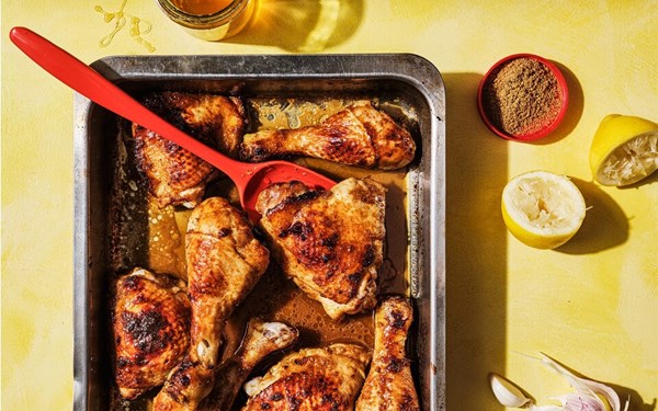 Roast Catalan chicken 