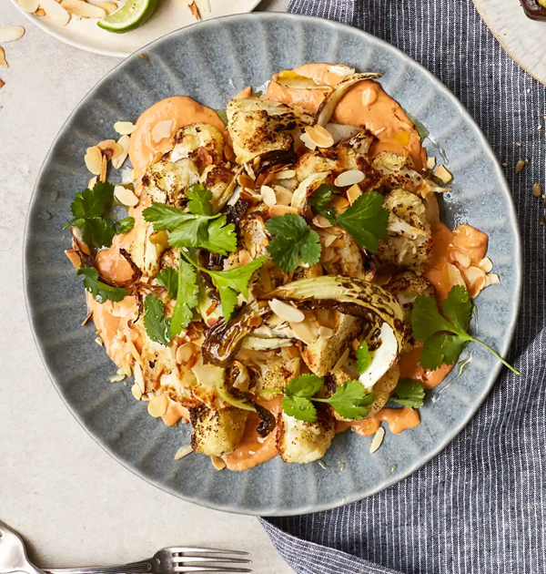 Roast cauliflower masala