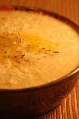 Roast cauliflower soup