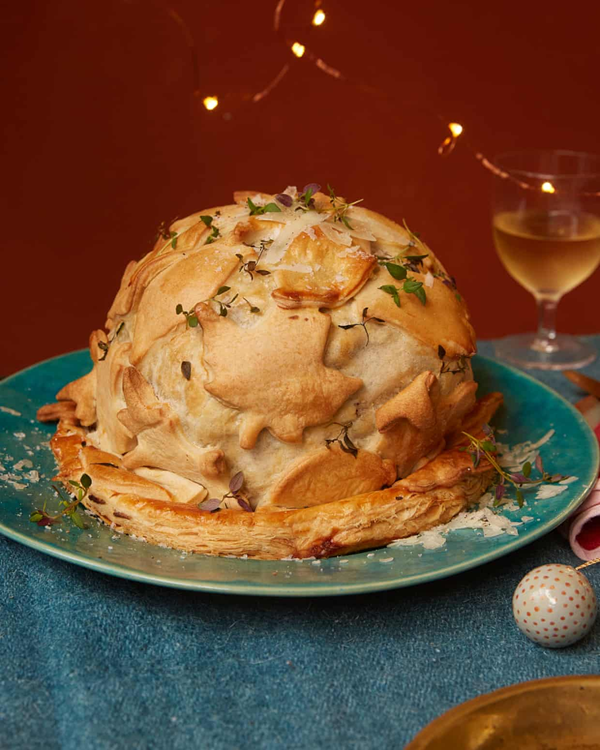 Roast cauliflower Wellington