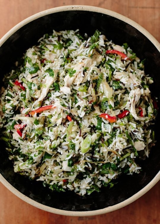 Roast chicken & 3-rice salad