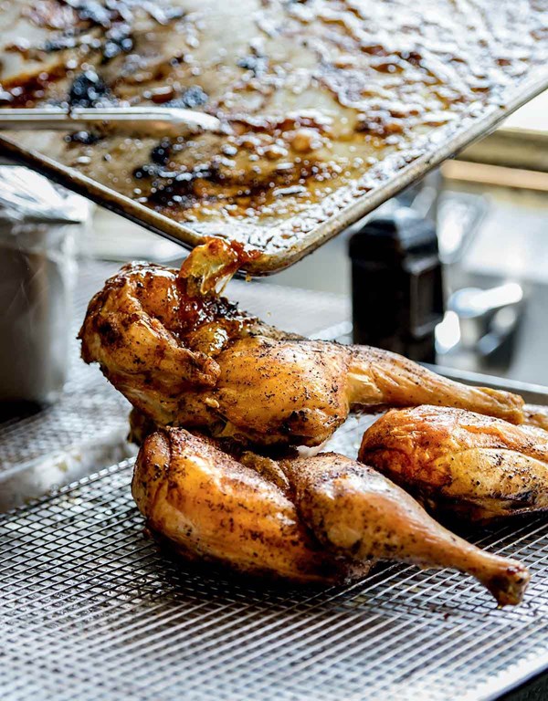 Roast chicken