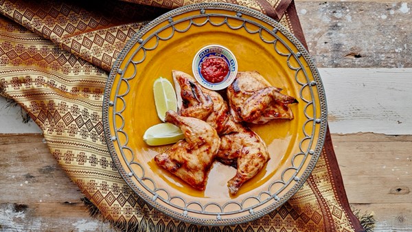 Roast chicken (Ayam bakar) 