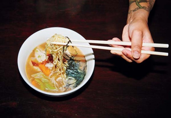 Roast-chicken-dinner ramen