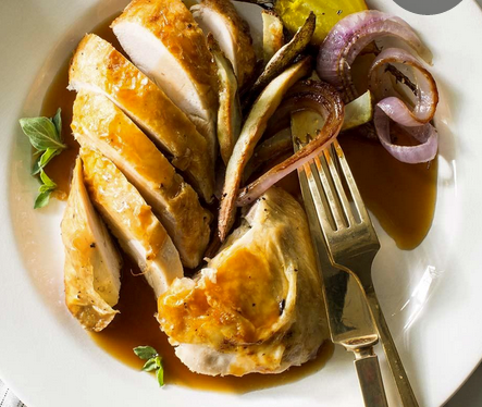 Roast chicken pan gravy