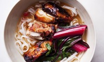 Roast chicken pho