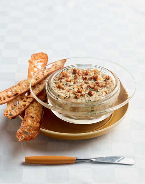Roast chicken rillettes