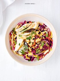 Roast chicken salad 