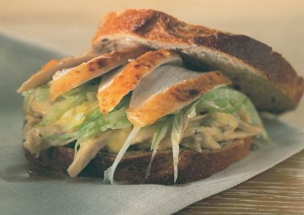 Roast chicken sandwich
