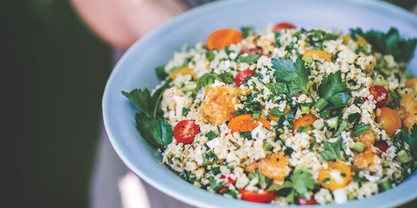 Roast chicken tabbouleh