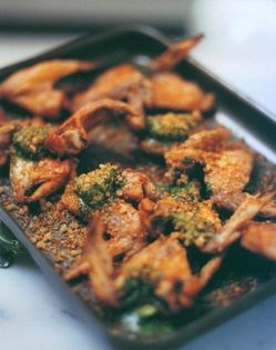 Roast chicken wing Kiev