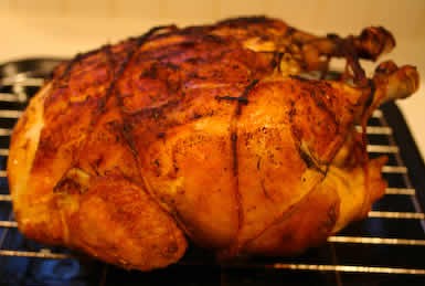 Roast chicken with Kalyn's roast chicken spice rub