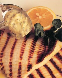 Roast cod with artichoke mash