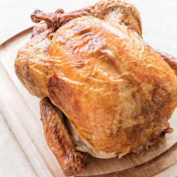 Roast crisped-skin turkey