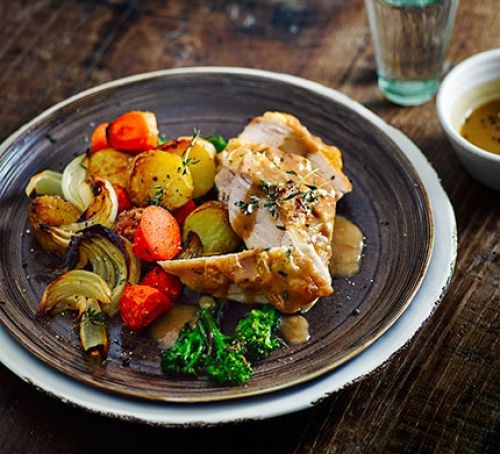 Roast dinner for one 