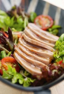 Roast duck salad