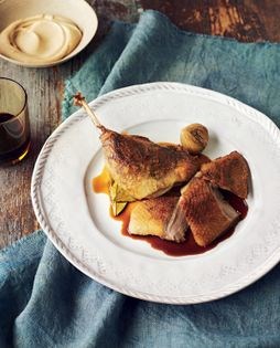 Roast duck with chestnuts (Anatra arrosto con castagne)