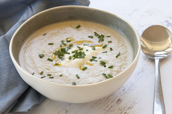 Roast fennel and apple soup