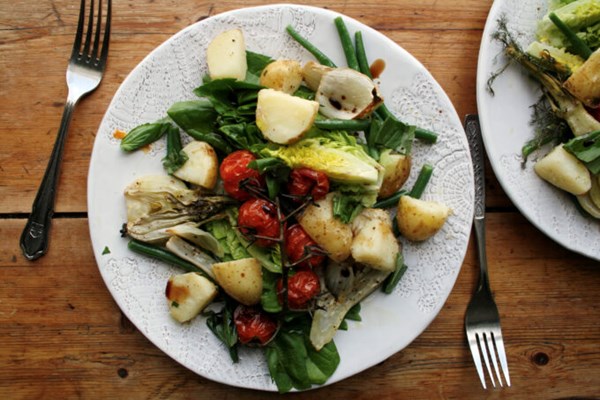 Roast fennel Nicoise