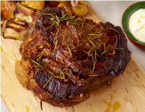 Roast forerib of beef