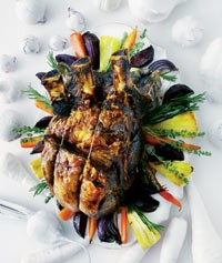Roast forerib of beef