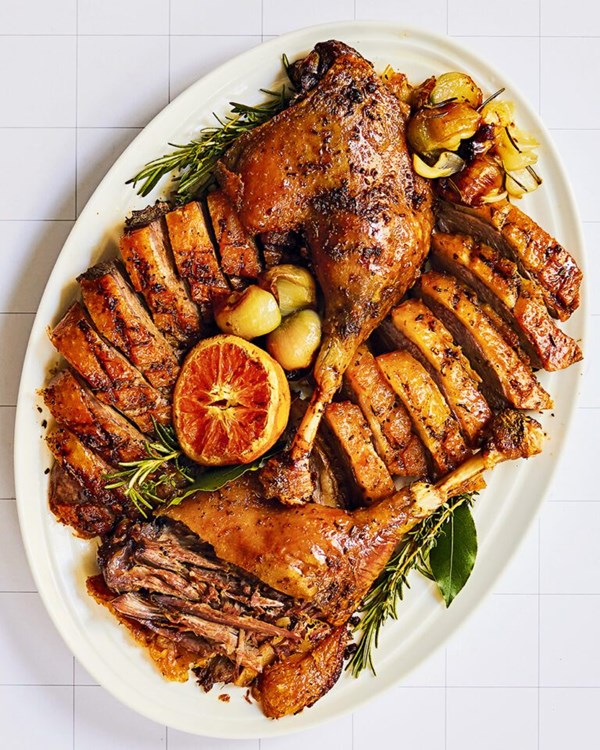Roast goose 