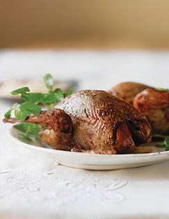 Roast grouse