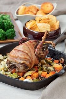 Roast grouse