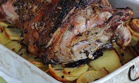Roast lamb