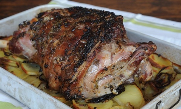 Roast lamb