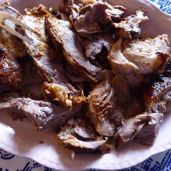 Roast leg of lamb (Le gigot d'agneau rôti)