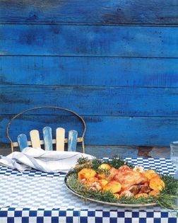 Roast leg of lamb with rosemary and pastis (Gigot au pastis)