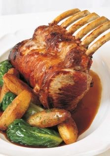 Roast loin of pork Choisy (Carré de porc rôti Choisy)