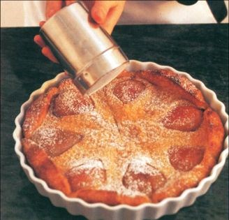 Roast pear clafoutis