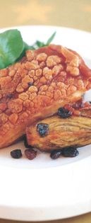Roast pork belly à la Anna Hansen