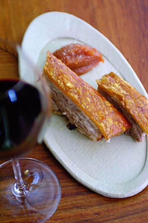 Roast pork belly with quince alioli (Cerdo asado) recipe | Eat Your Books