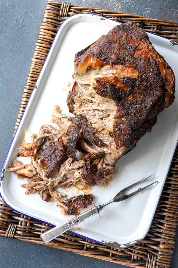 Roast pork butt