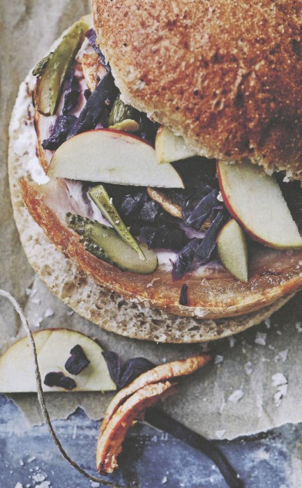 Roast pork sandwich