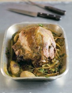 Roast pork with Earl Grey tea (Rôti de cochon au thé Earl Grey)