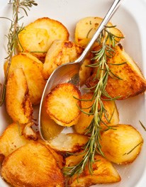 Roast potatoes