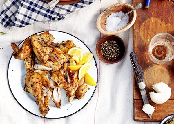 Roast Provençal chicken