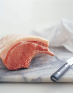 Roast rack of pork