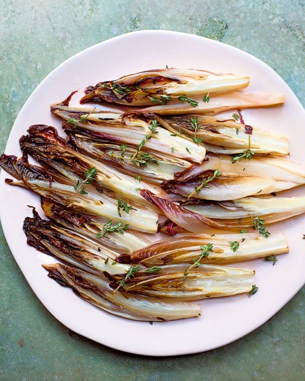 Roast red chicory
