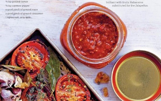 Roast tomato, garlic & jalapeño ketchup