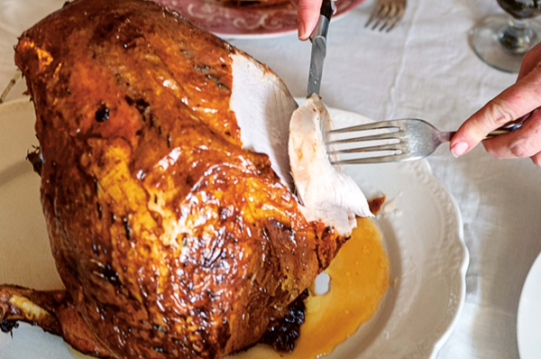 Roast turkey crown