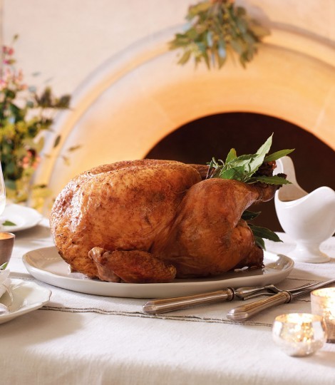 Roast turkey with fennel and paprika