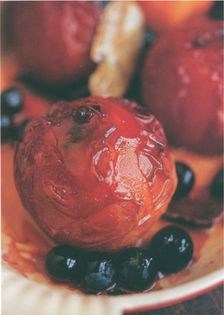 Roast vanilla peaches