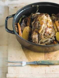 Roast veal, plain and simple (Rôti de veau tout simplement)